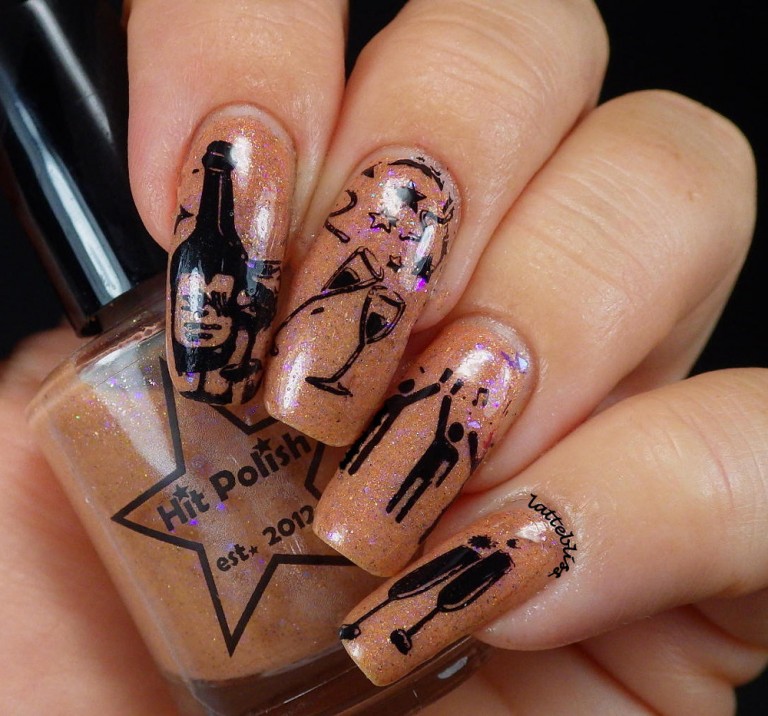 bộ sưu tập nail Champagne