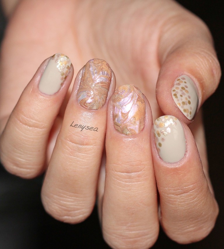 bộ sưu tập nail Champagne