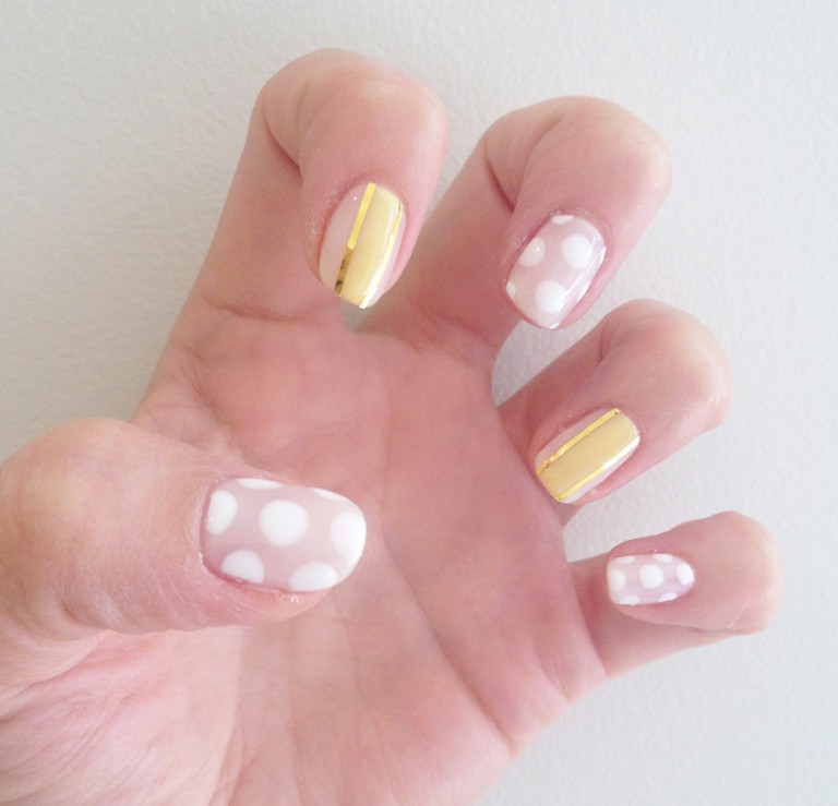 mẫu nail pastel