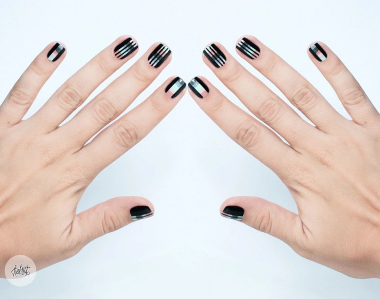 mẫu nail sọc 5