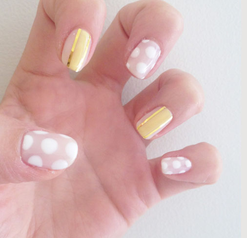 mẫu nail pastel