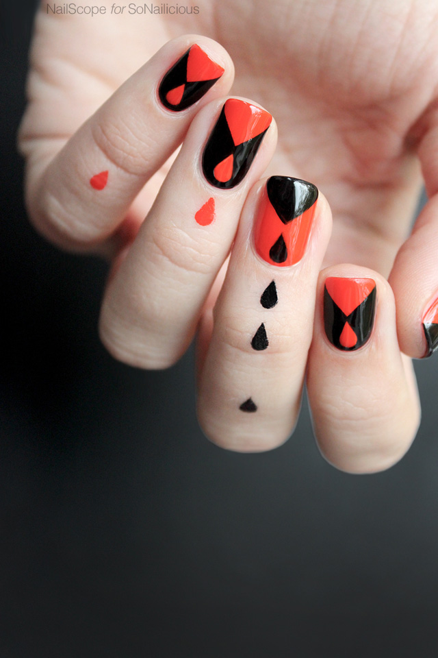 hướng dẫn vẽ nail halloween