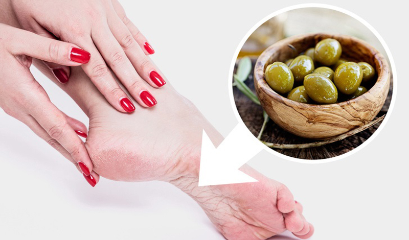 Cách chăm sóc da chân cực hiệu quả bằng dầu Olive